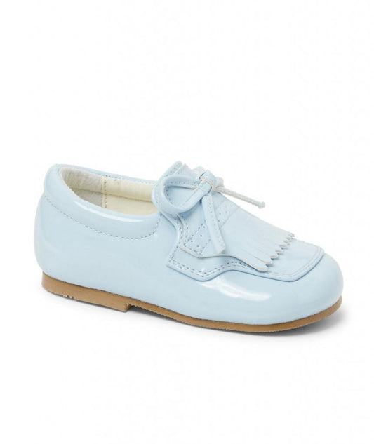 Adam Patent Fringe Shoes - Blue